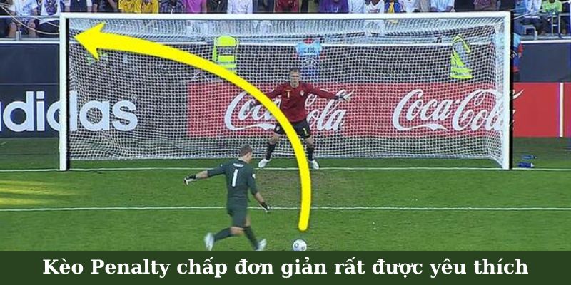 Kèo Penalty chấp đơn giản rất được yêu thích